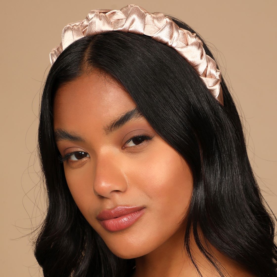 satin headband