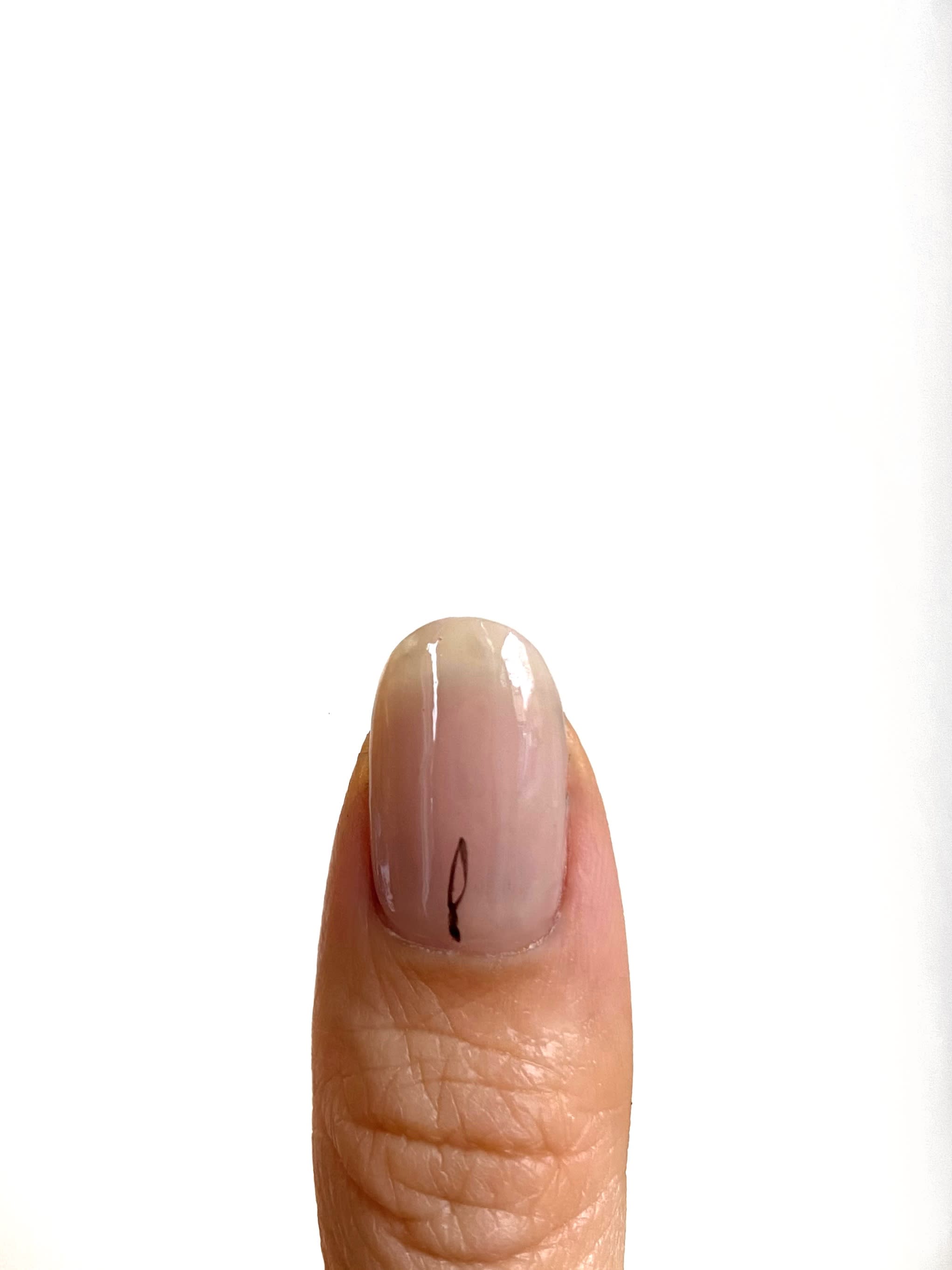 nail art step 1