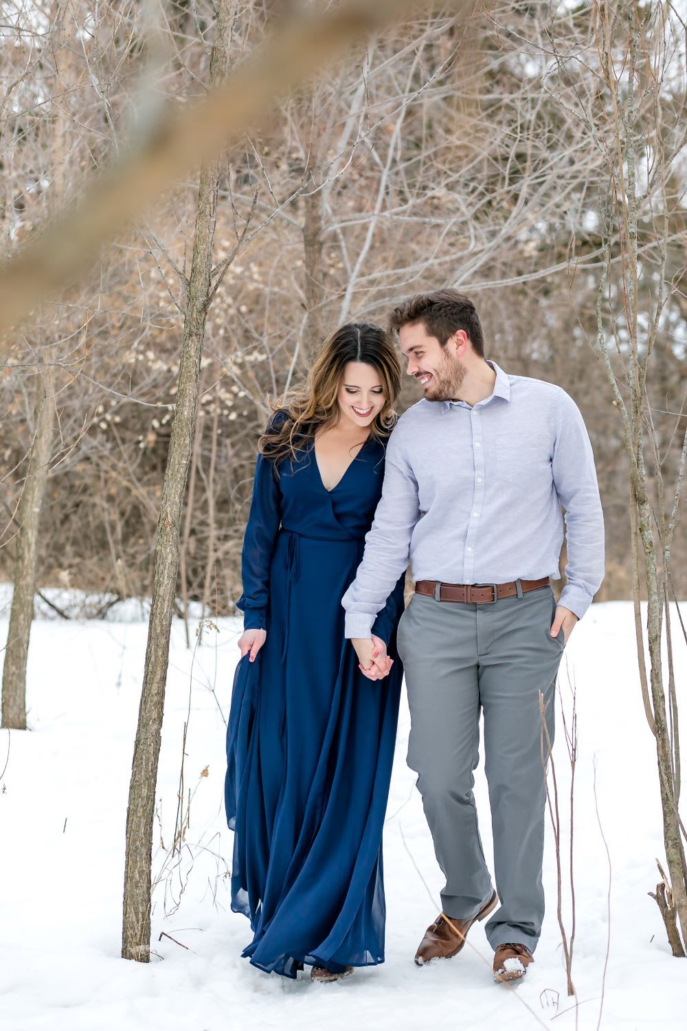 Engagement Photos In Winter ...