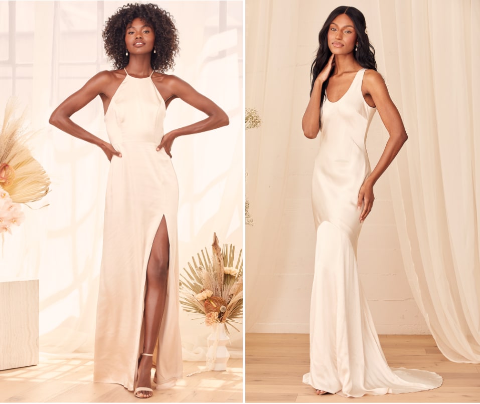 champagne maxi dresses