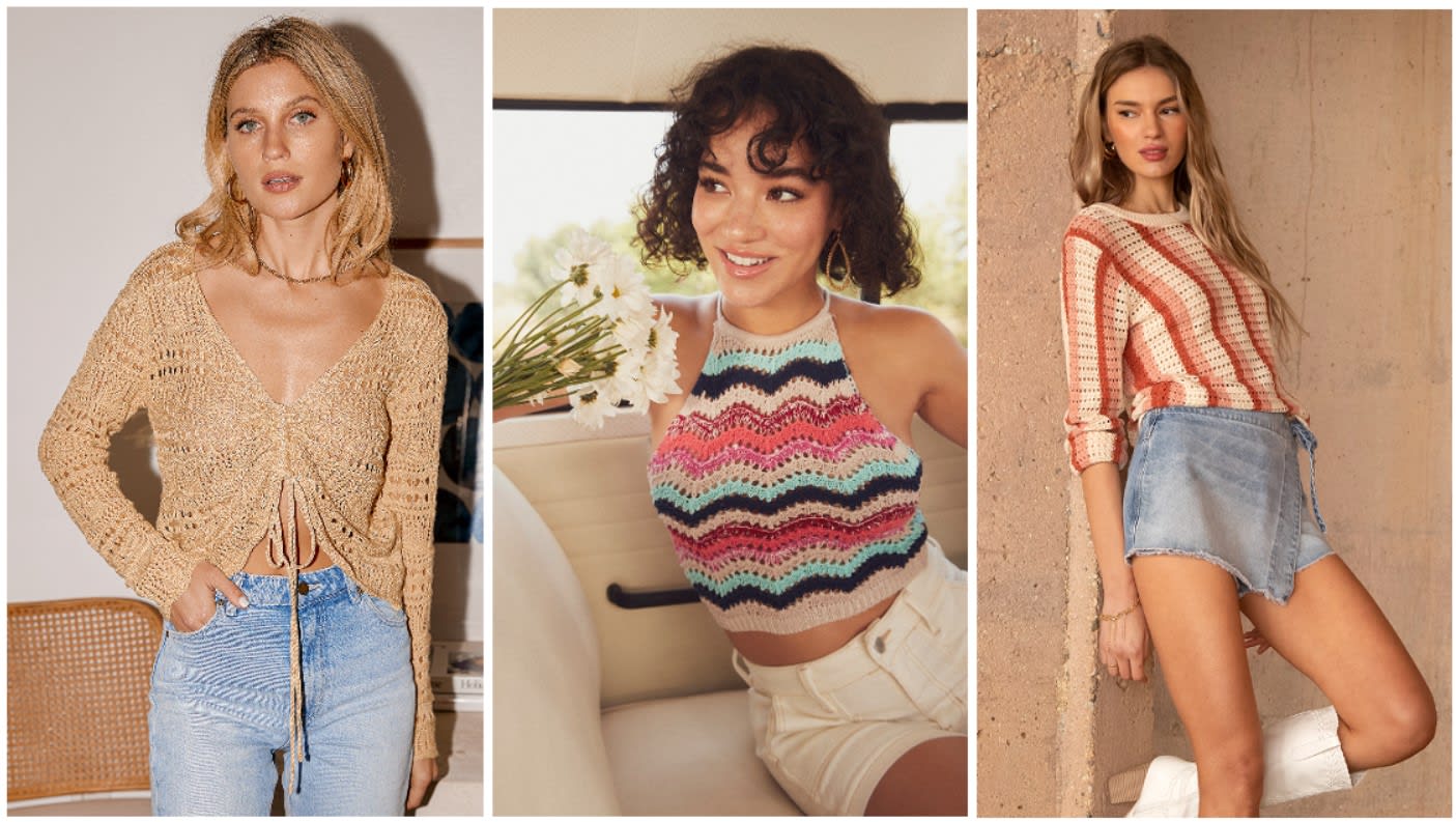 crochet tops