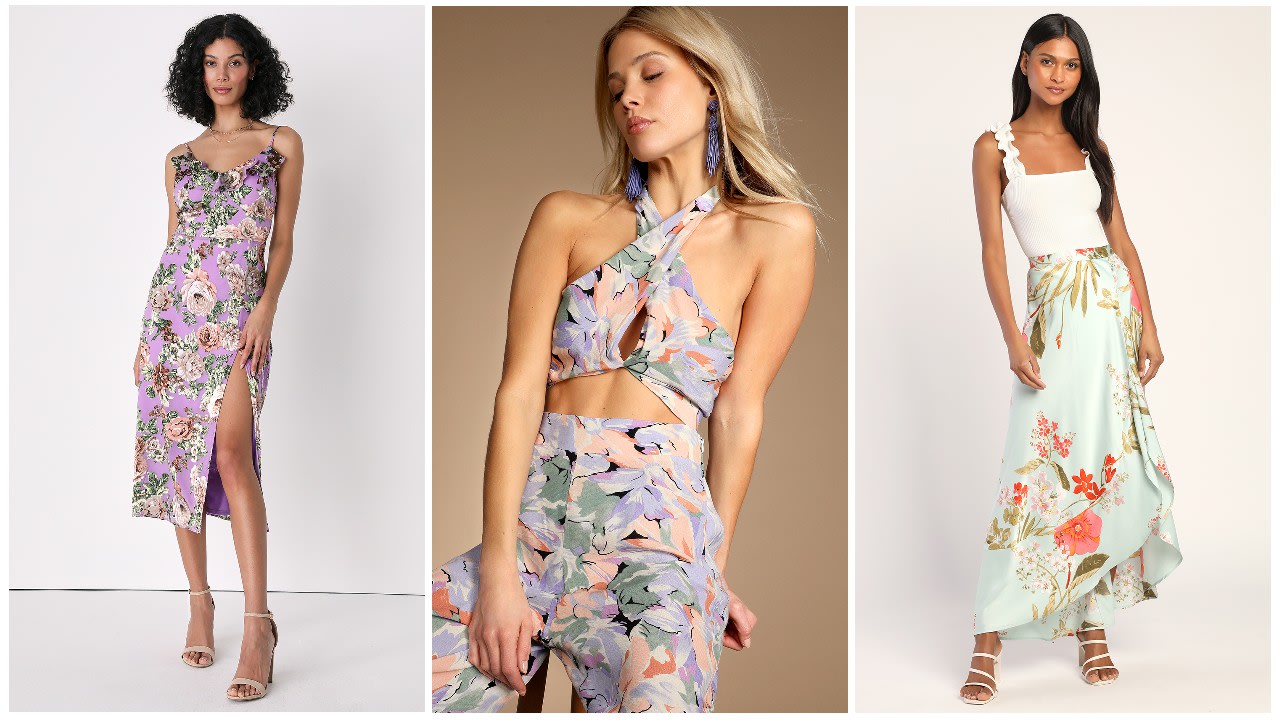 soft spring florals