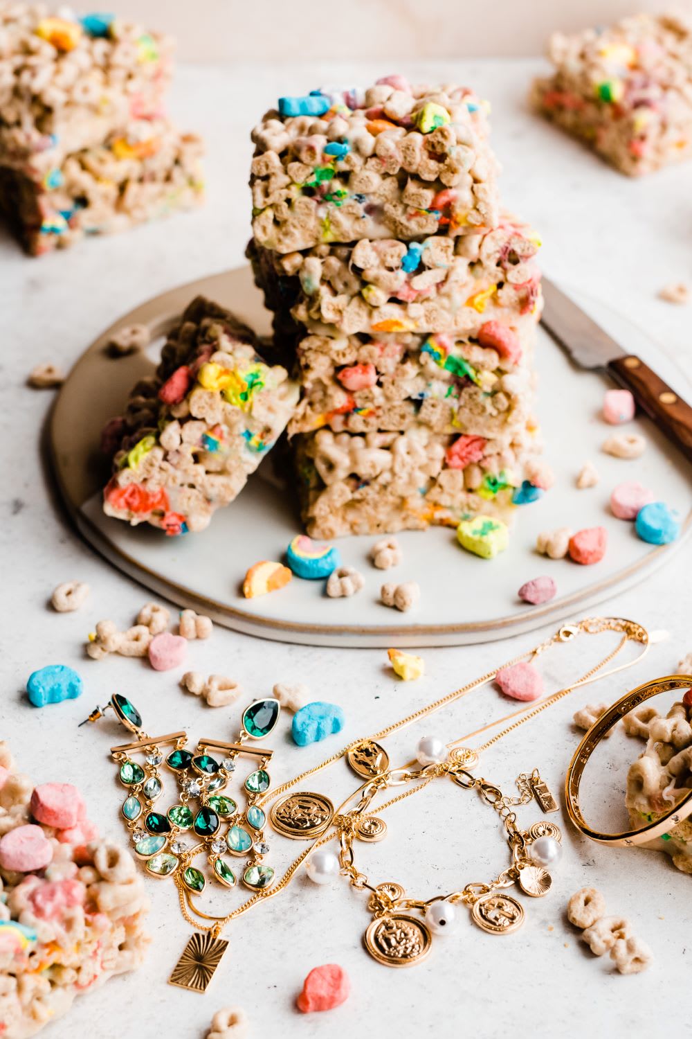 How To Make Lucky Charms Rice Krispie Treats Fashion Blog