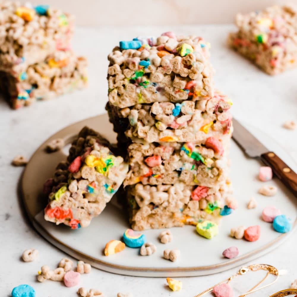 How To Make Lucky Charms Rice Krispie Treats Fashion Blog
