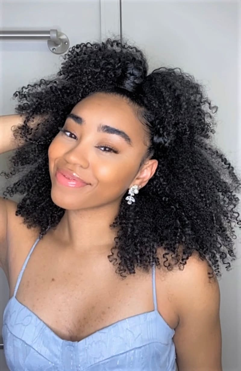 Woman Shares Easy Wedding Guest Hairstyle for Anyone With Curly Hair -  Bellatory News