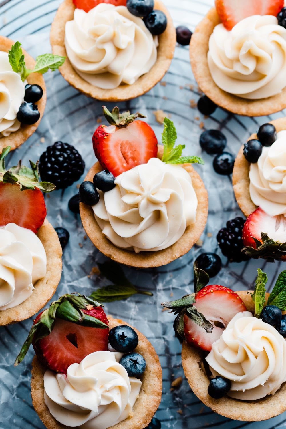 sugar cookie cups