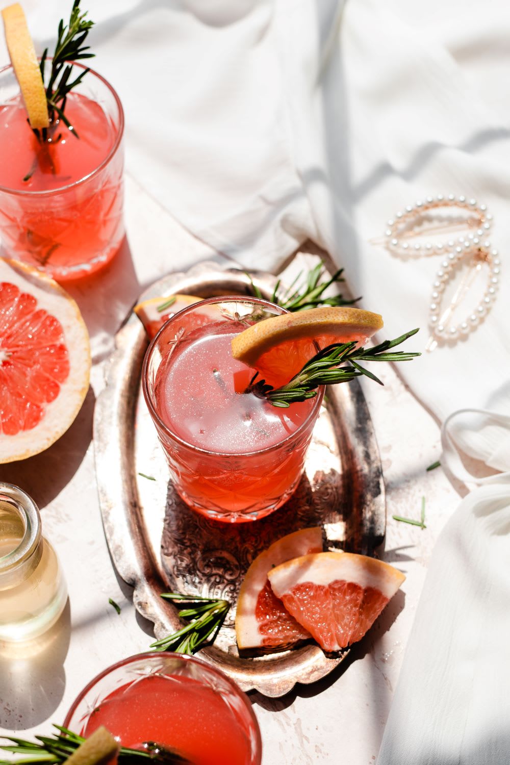 How To Make A Grapefruit Rosemary Gin & Tonic Fashion Blog