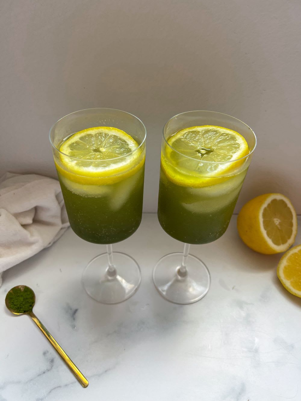gin matcha cocktails