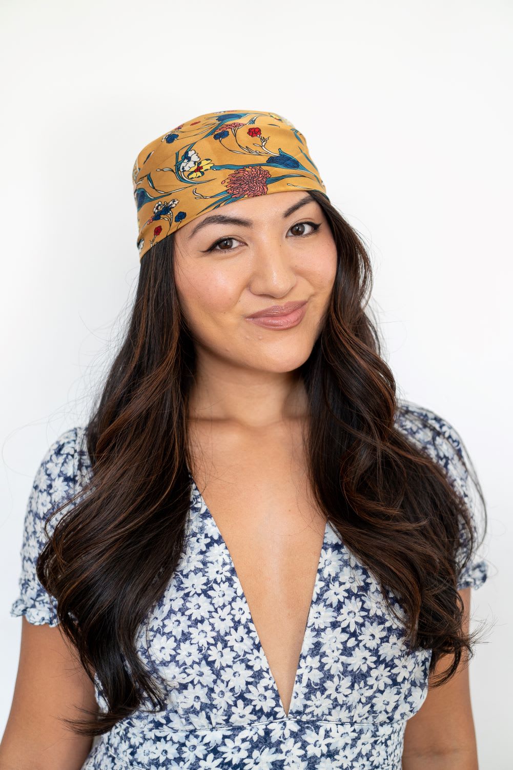 bandana hair scarf style