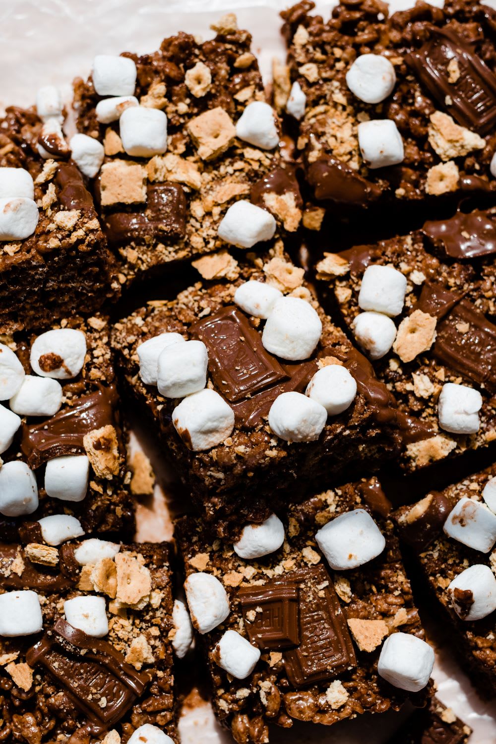 s'mores rice krispie treats