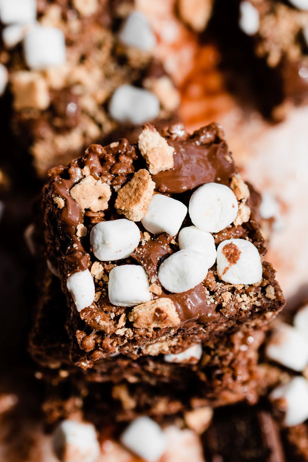 s'mores rice krispie treat