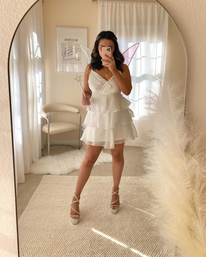 Nail These Easy White Dress Halloween Costume Ideas Lulus Com Fashion IMG 4290 Jpg 819x1024
