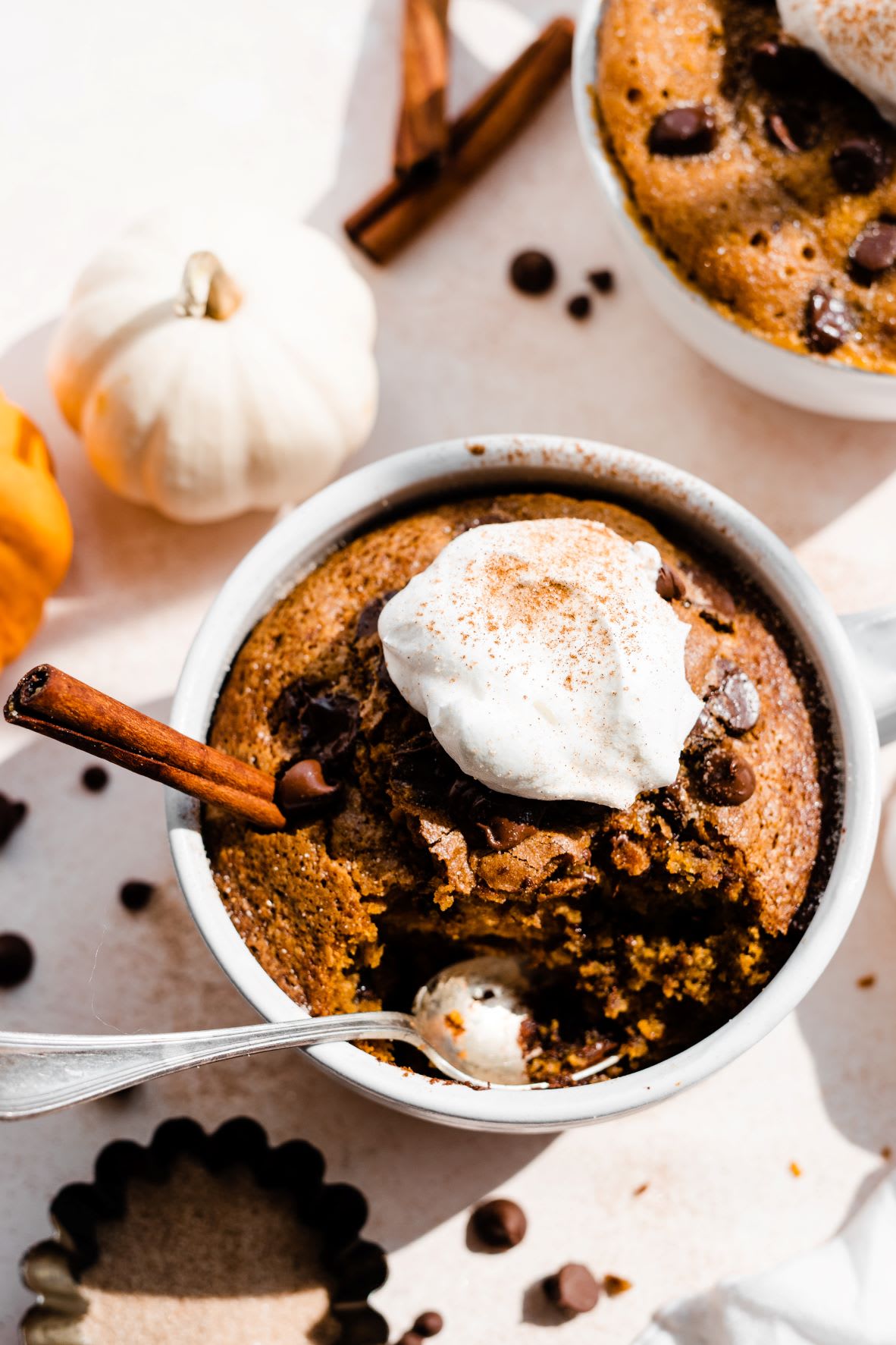 pumpkin mug cake