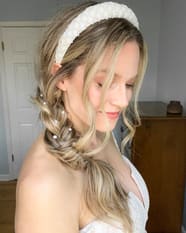 Bridal Braid Hairstyle With Pearls Lulus Fashion Blog