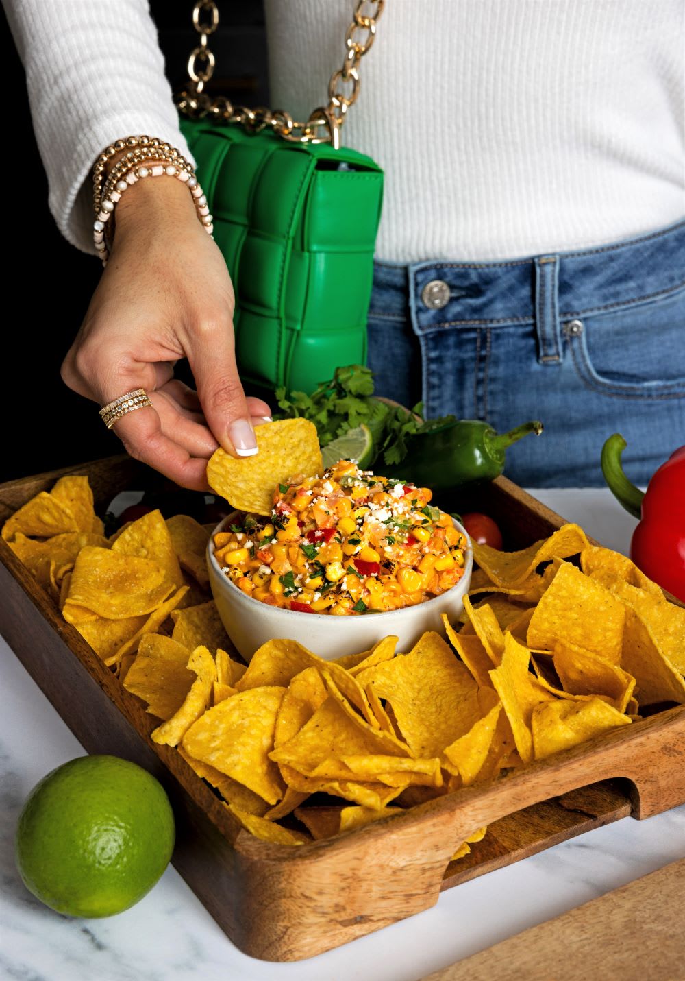 white ribbed long sleeve collared sweater top
