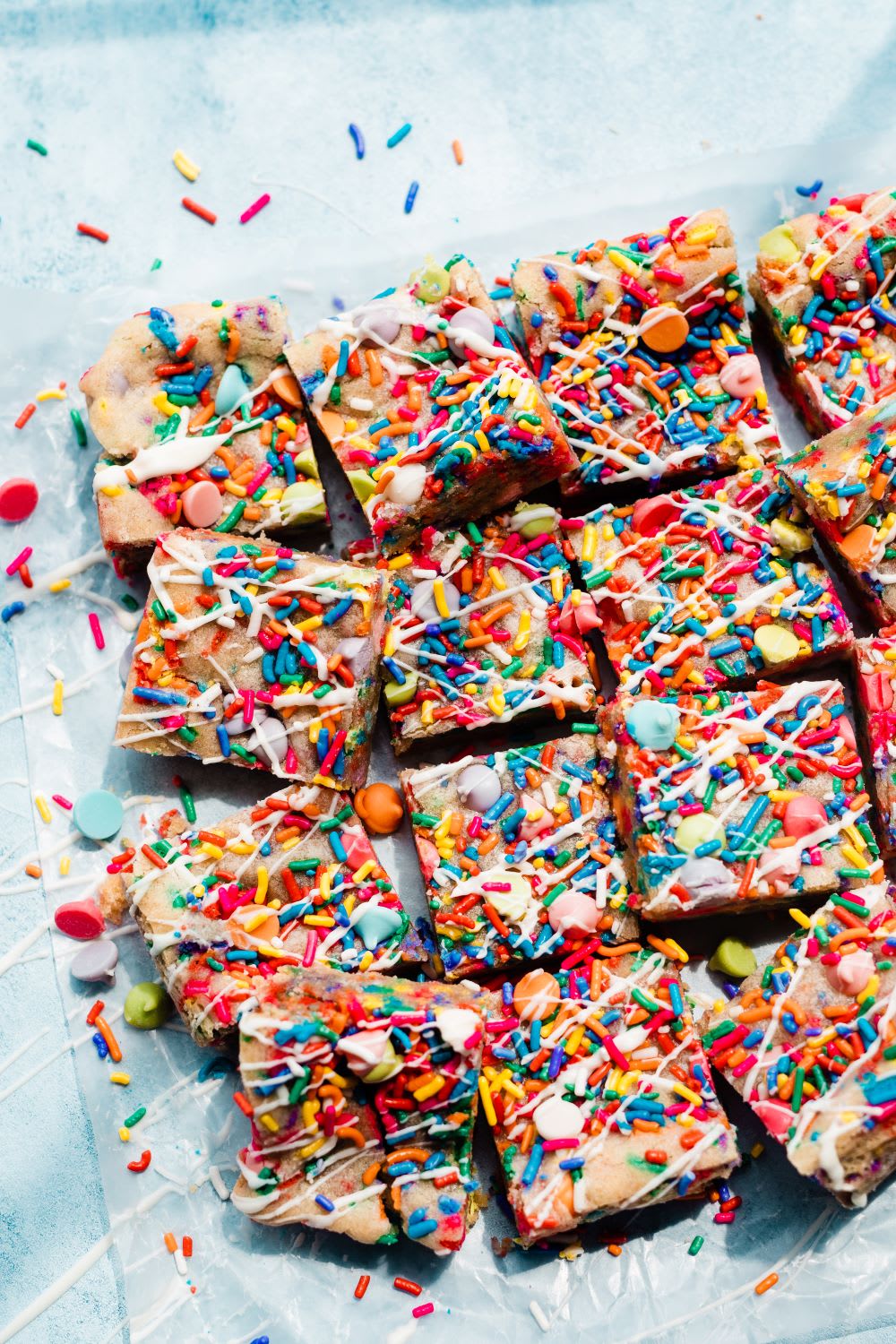 creative bridal shower cookie bars
