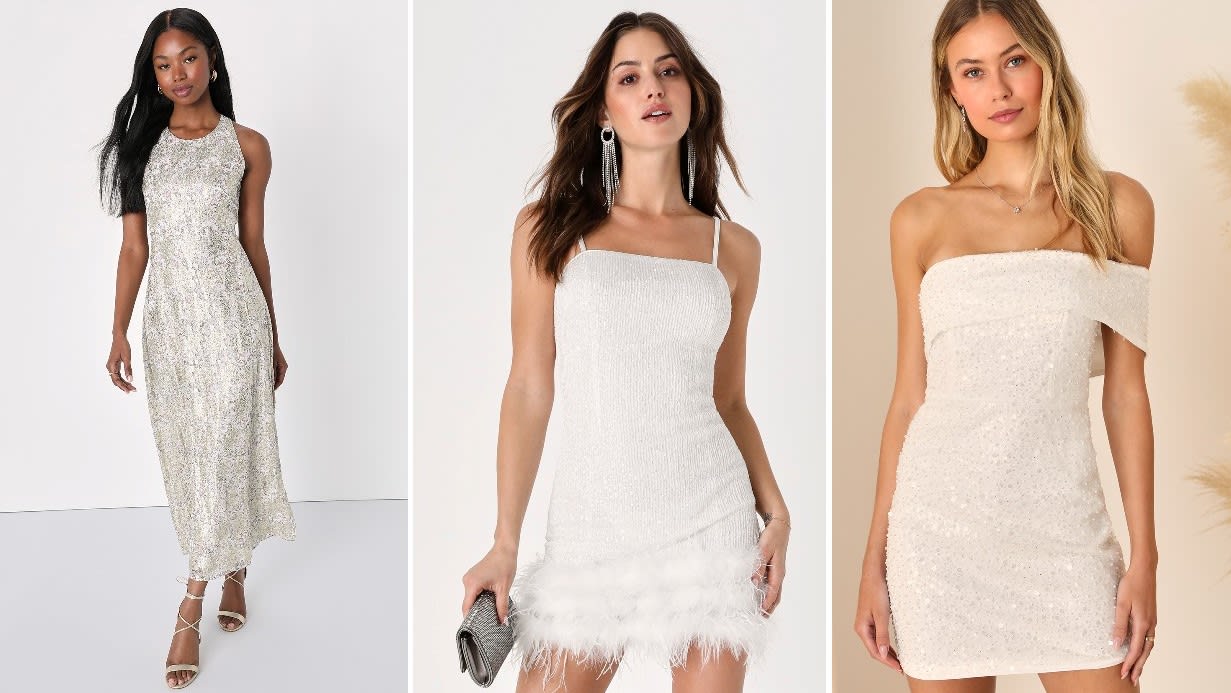 sparkly reception dresses