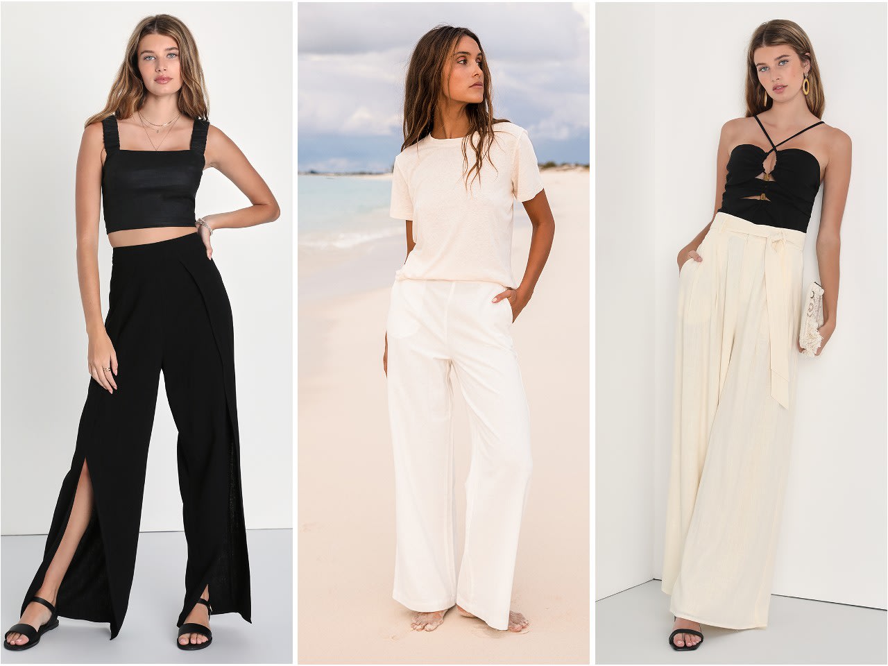 wide leg pants