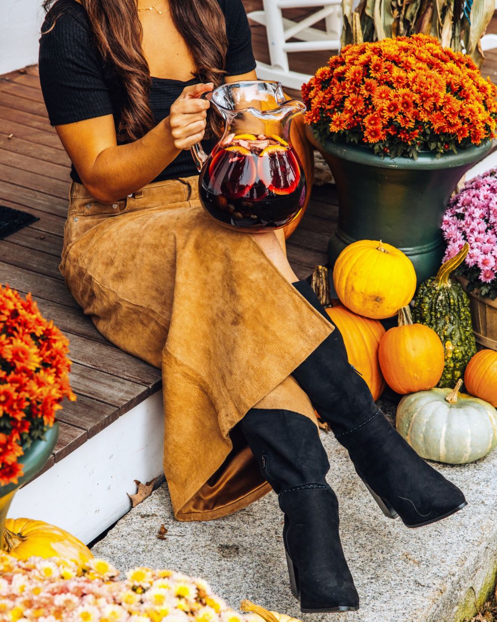 spiced fall sangria
