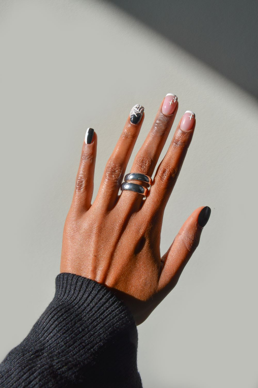 simple halloween nail designs