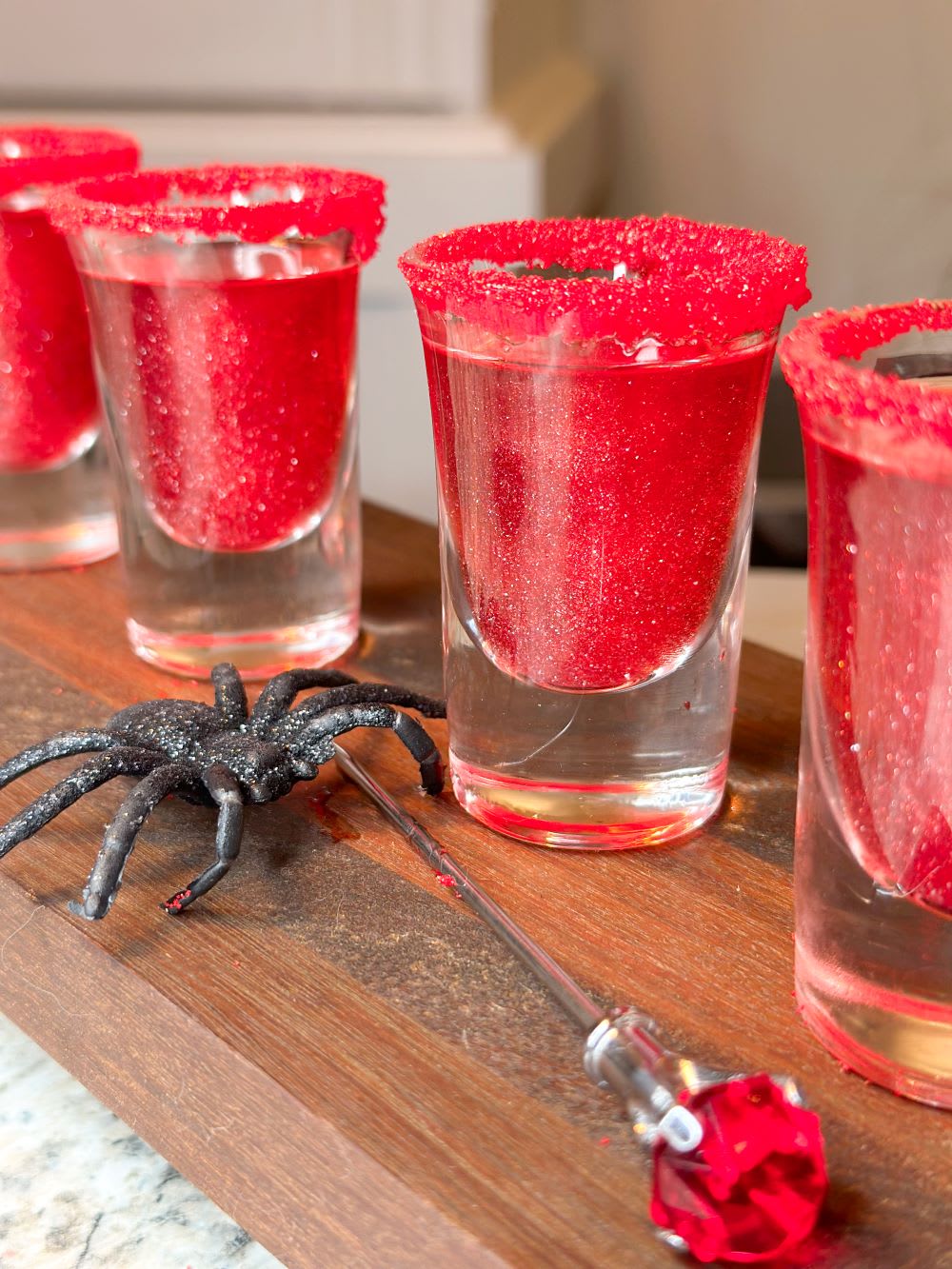 Easy Halloween Drink Recipe Try A Red Rum Cocktail With Edible