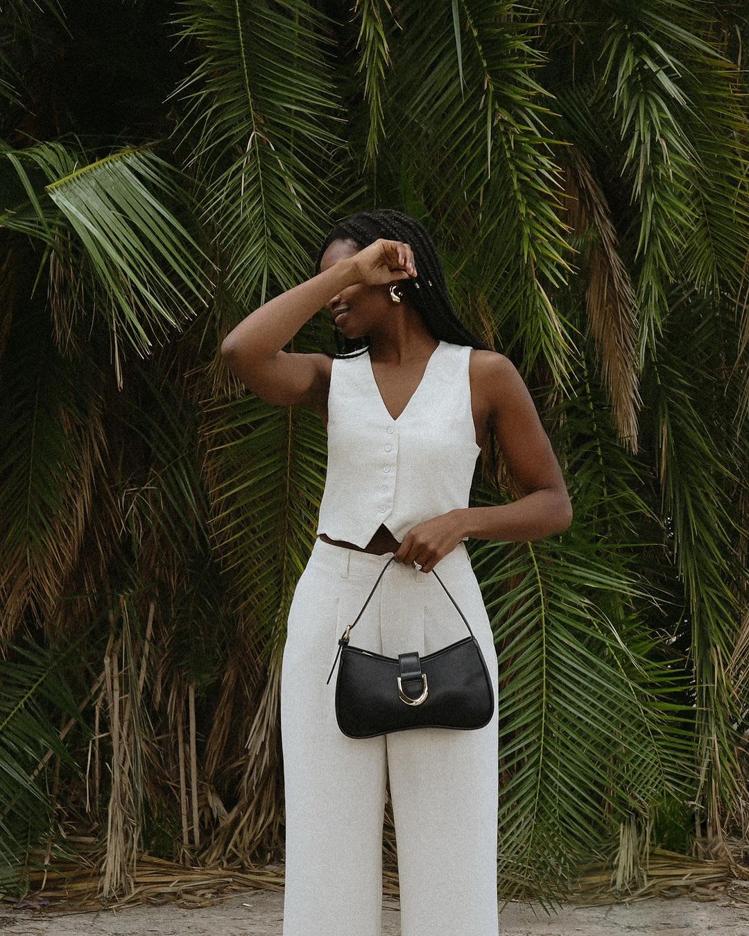 Ruched Side Tie-Bow Crop Cami Top in White - Retro, Indie and Unique Fashion