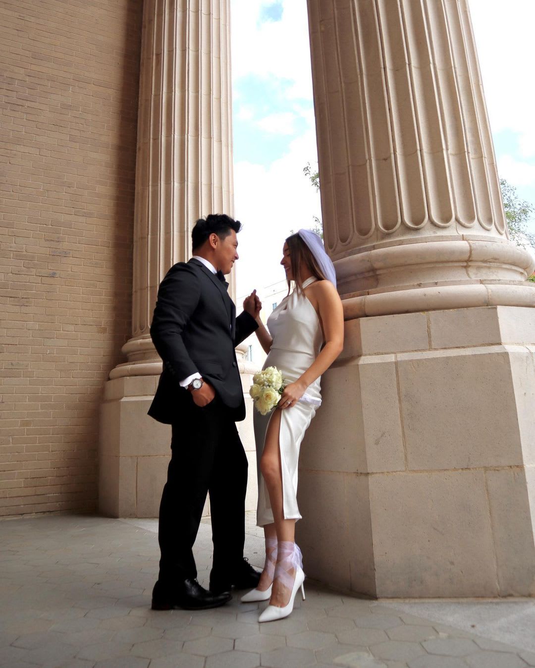 short wedding dress