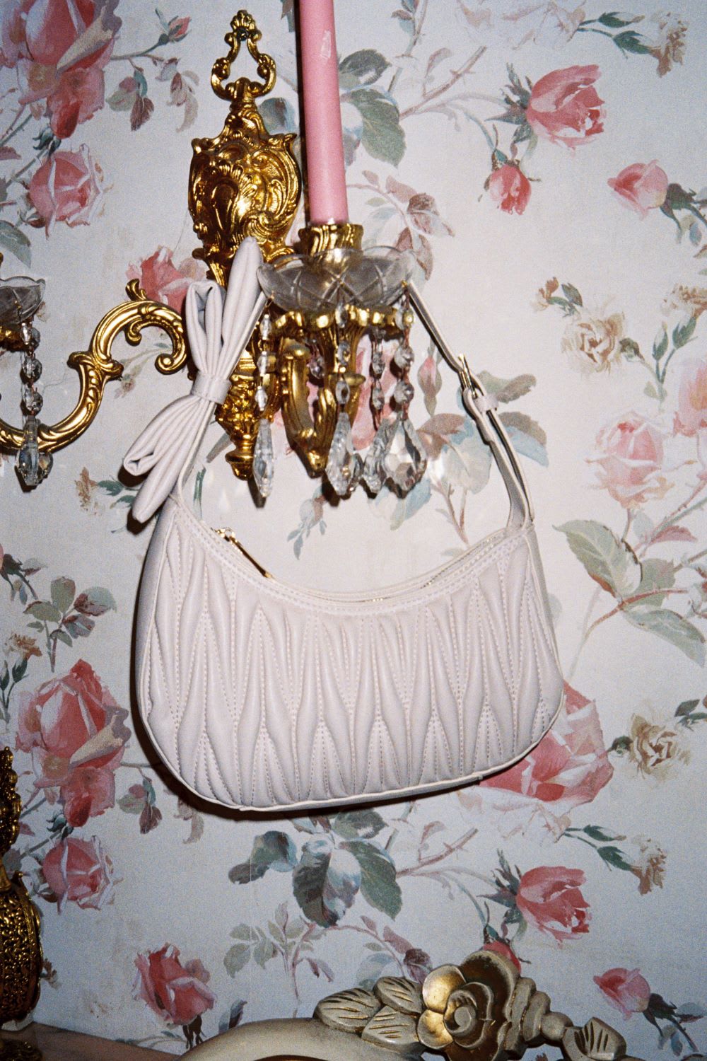 bow shoulder bag