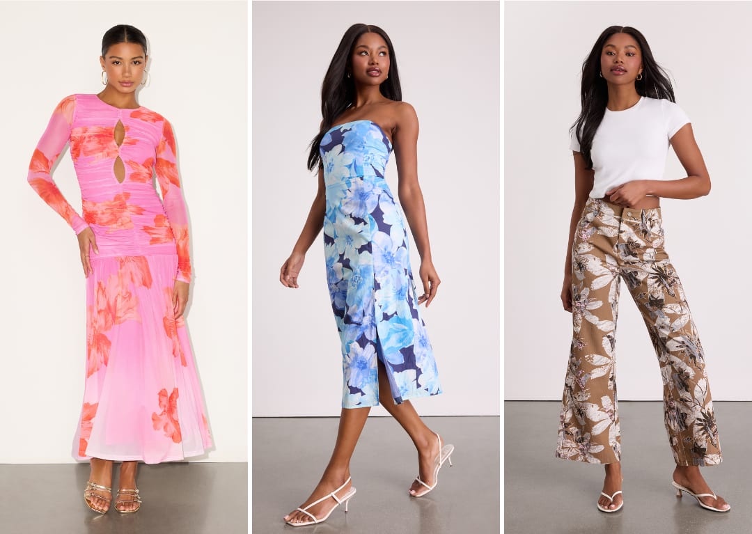 bold spring florals