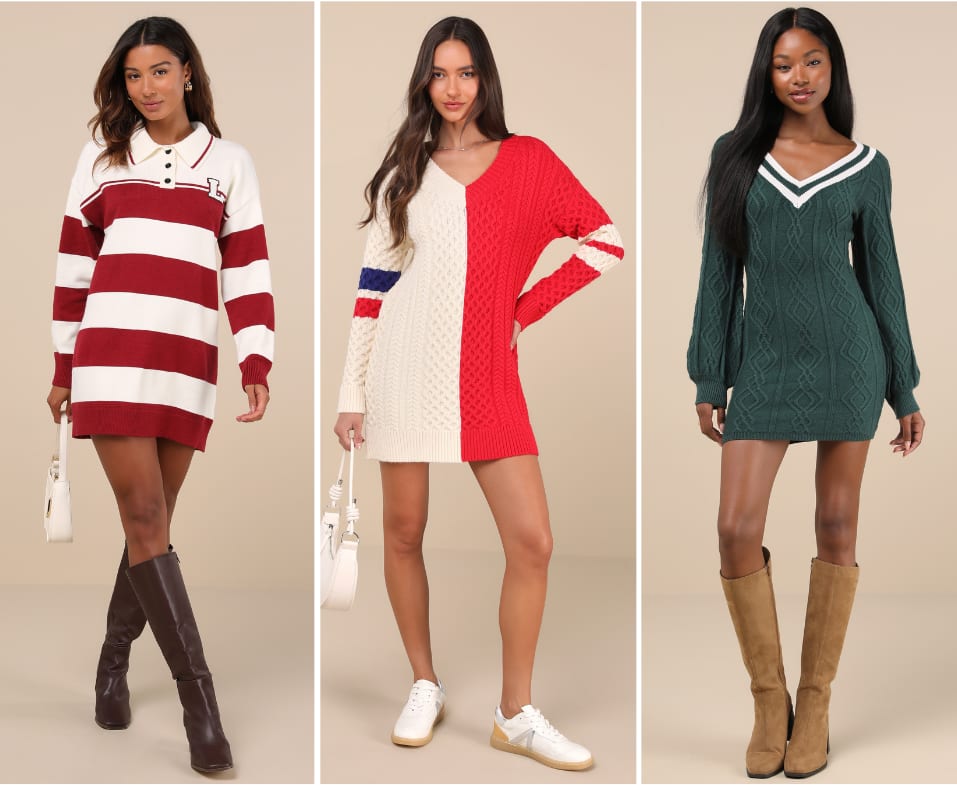 sweater dresses