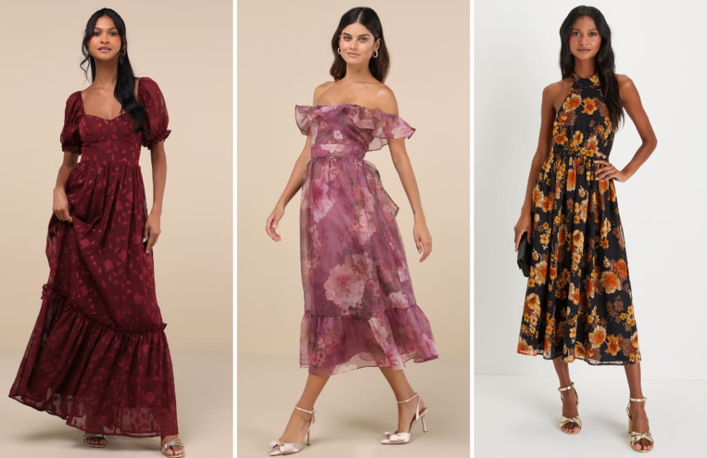 What to Wear to a Fall Wedding, No Matter the Dress Code - Lulus.com ...