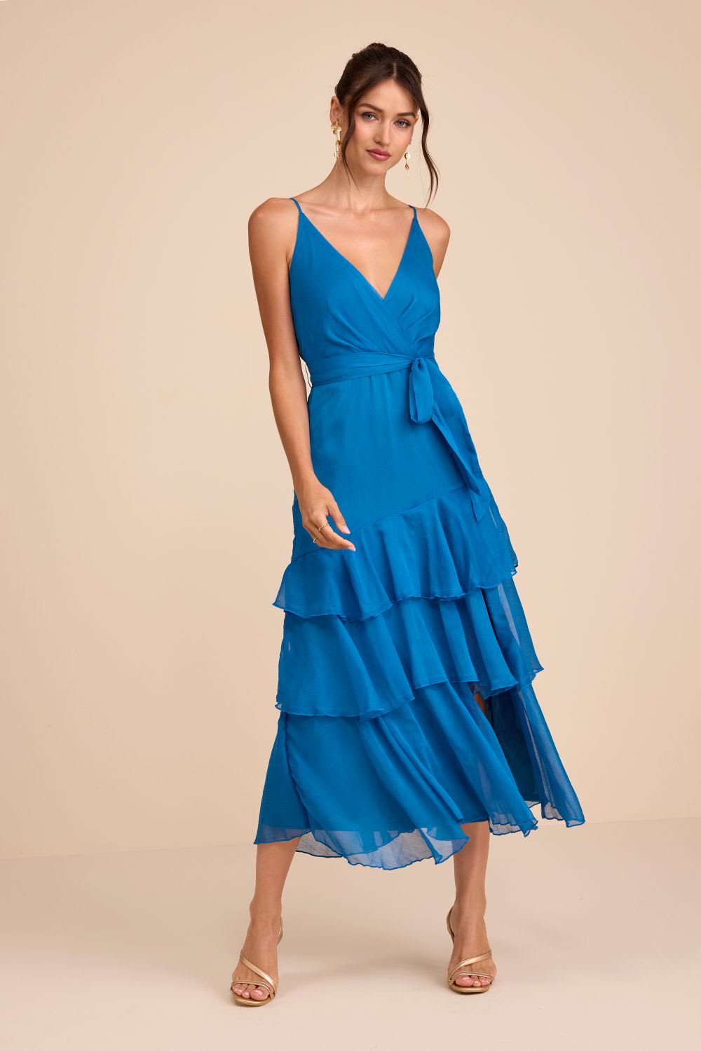 cerulean blue dress