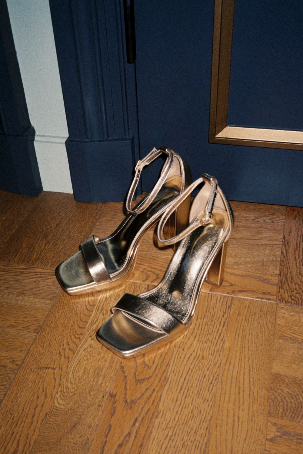 metallic fall shoes
