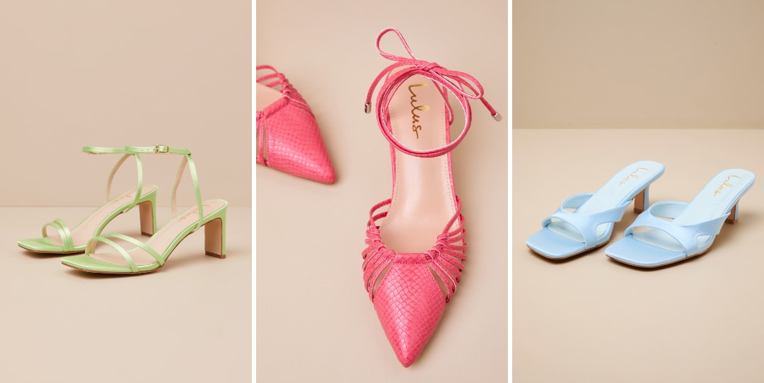 bright shoes