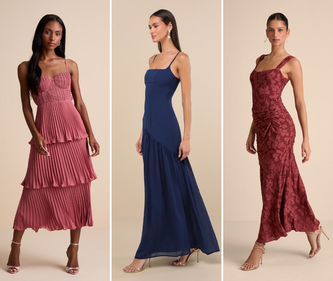 fall wedding guest dresses