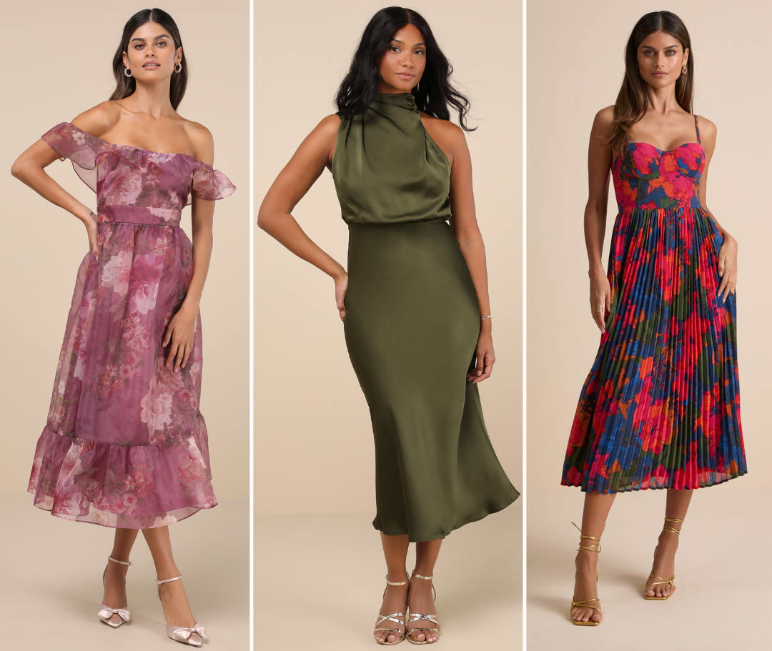 vineyard wedding guest dresses
