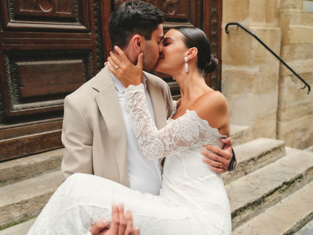 white lace mermaid maxi dress