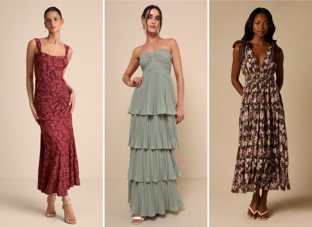 barn wedding guest dresses