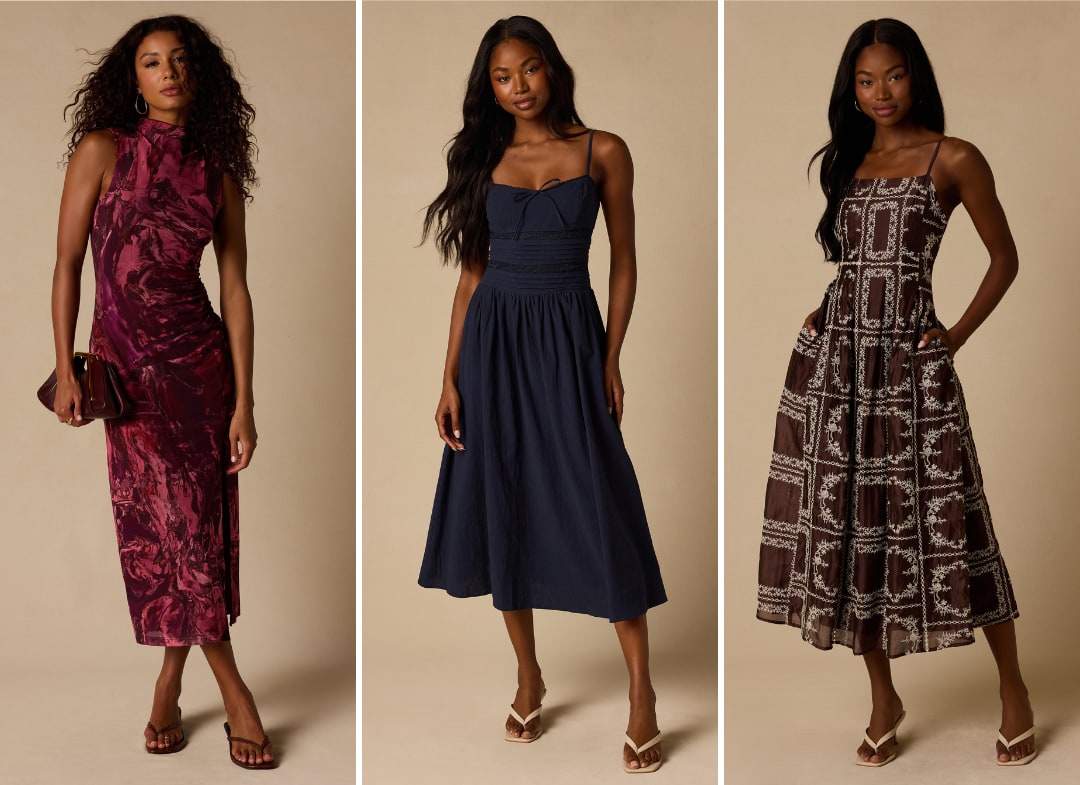 casual fall wedding guest dresses