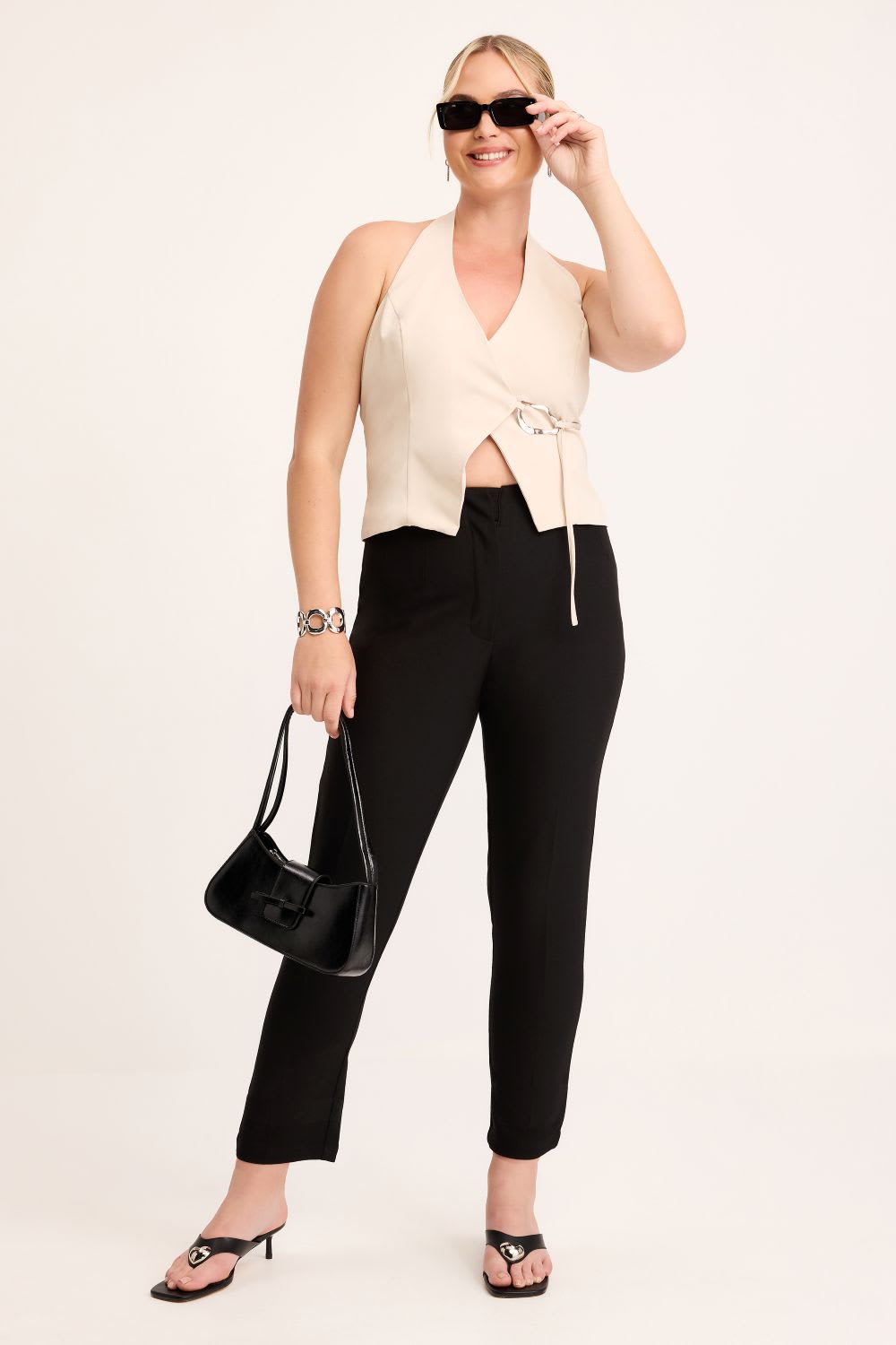 slim trousers outfit