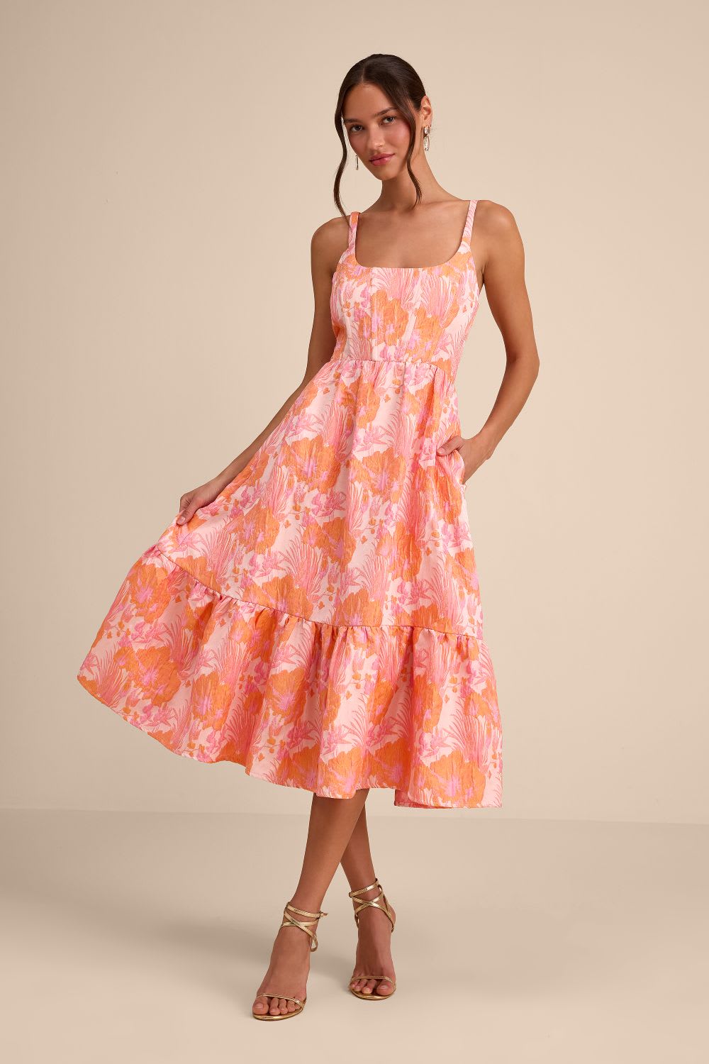 summer cocktail wedding guest dress