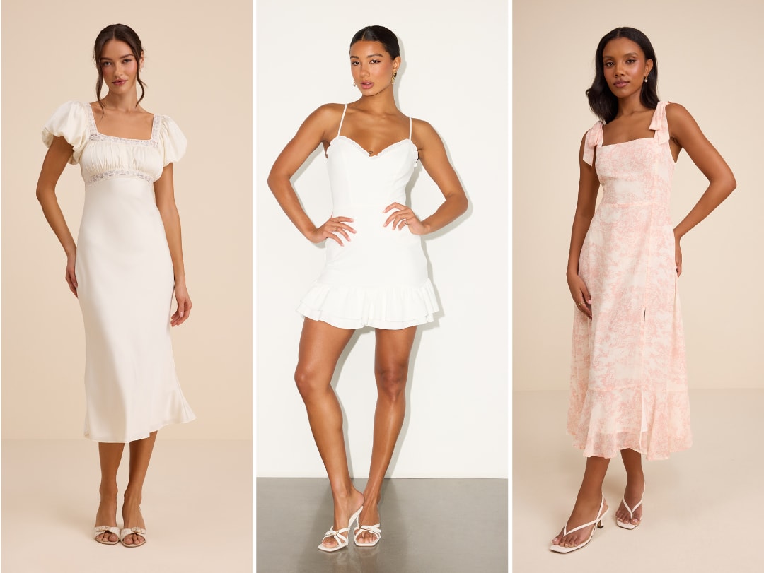 feminine graduation dresses