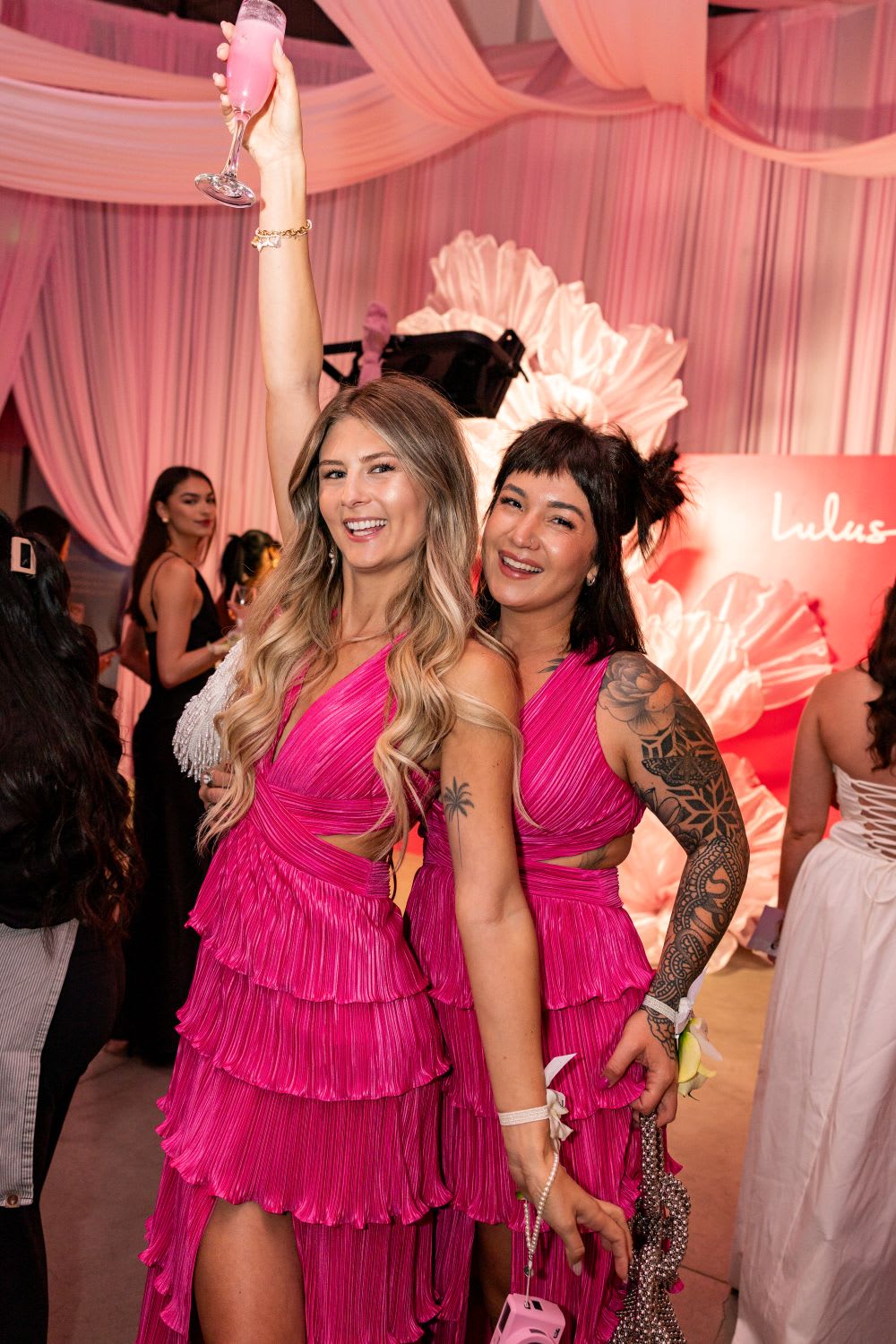 pink prom dresses