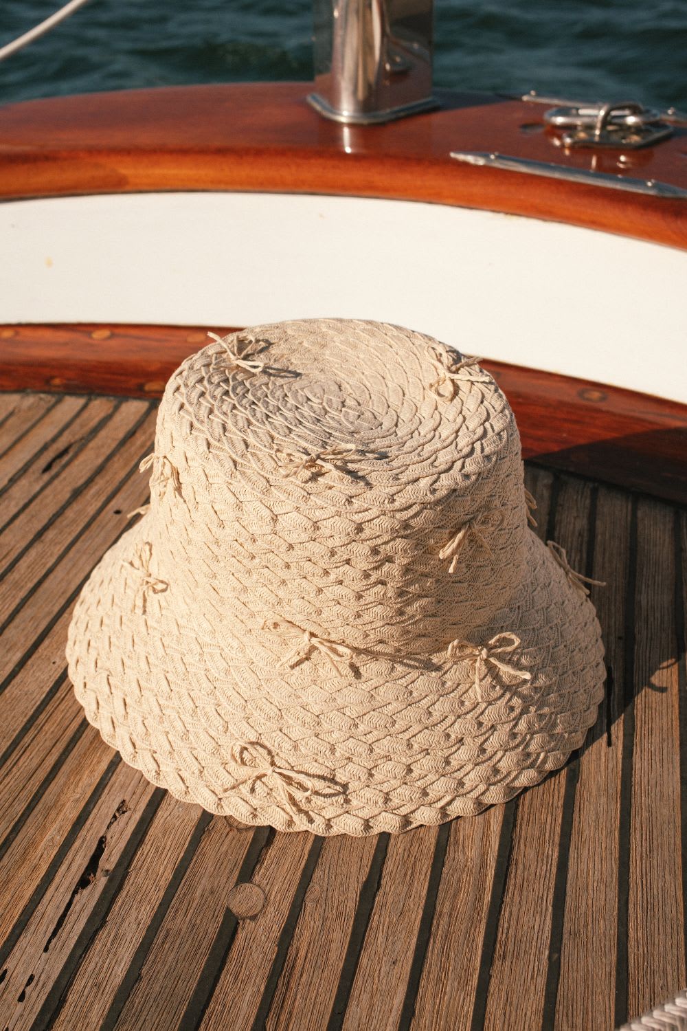 straw bucket hat
