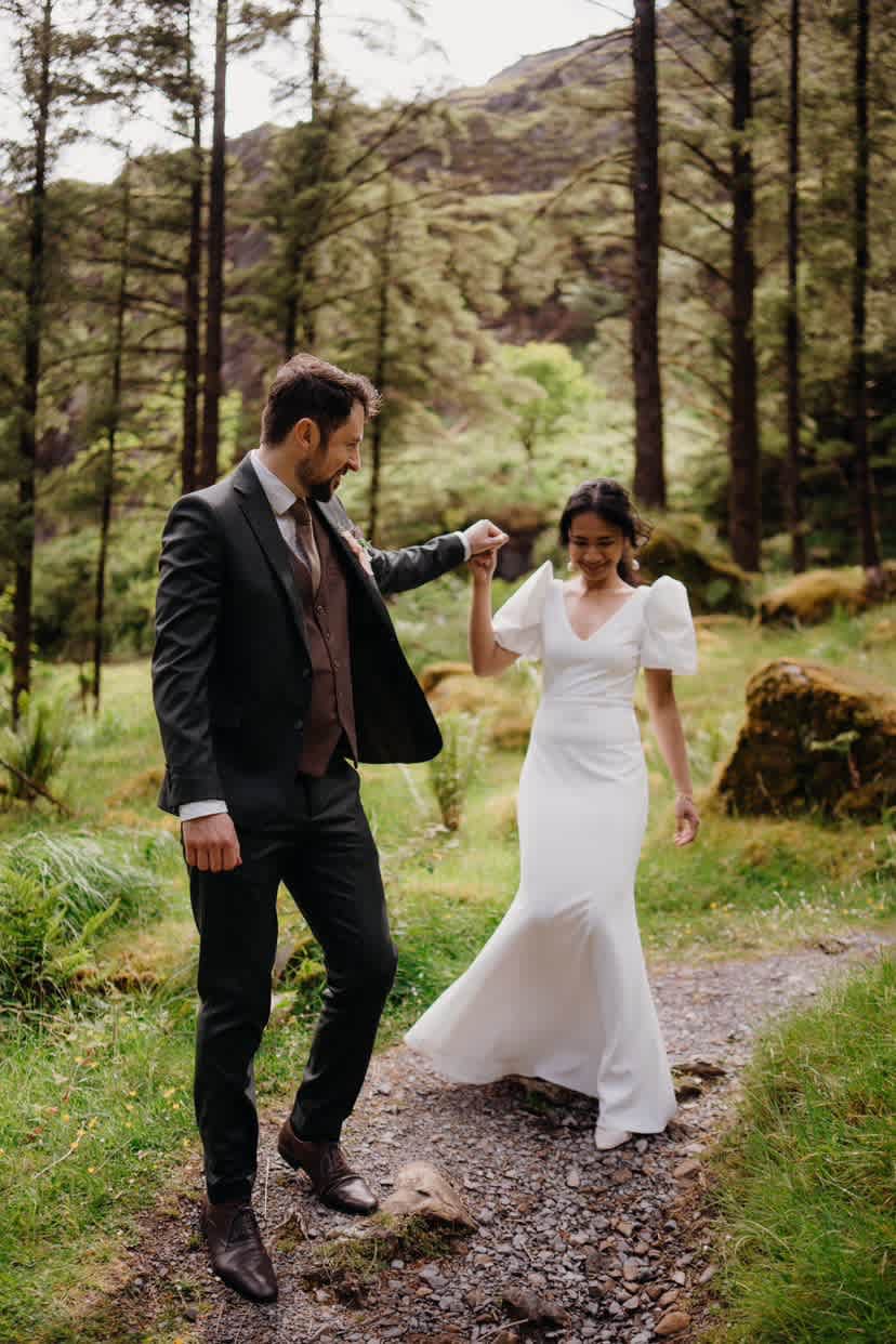 lulus wedding dress review