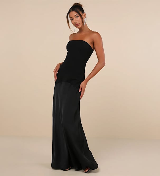 Shop Black Bridesmaid Dresses
