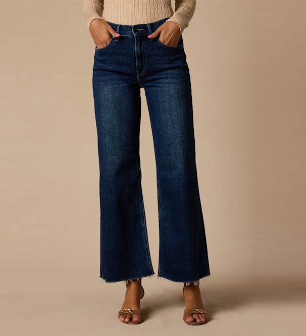 Wide-leg jeans