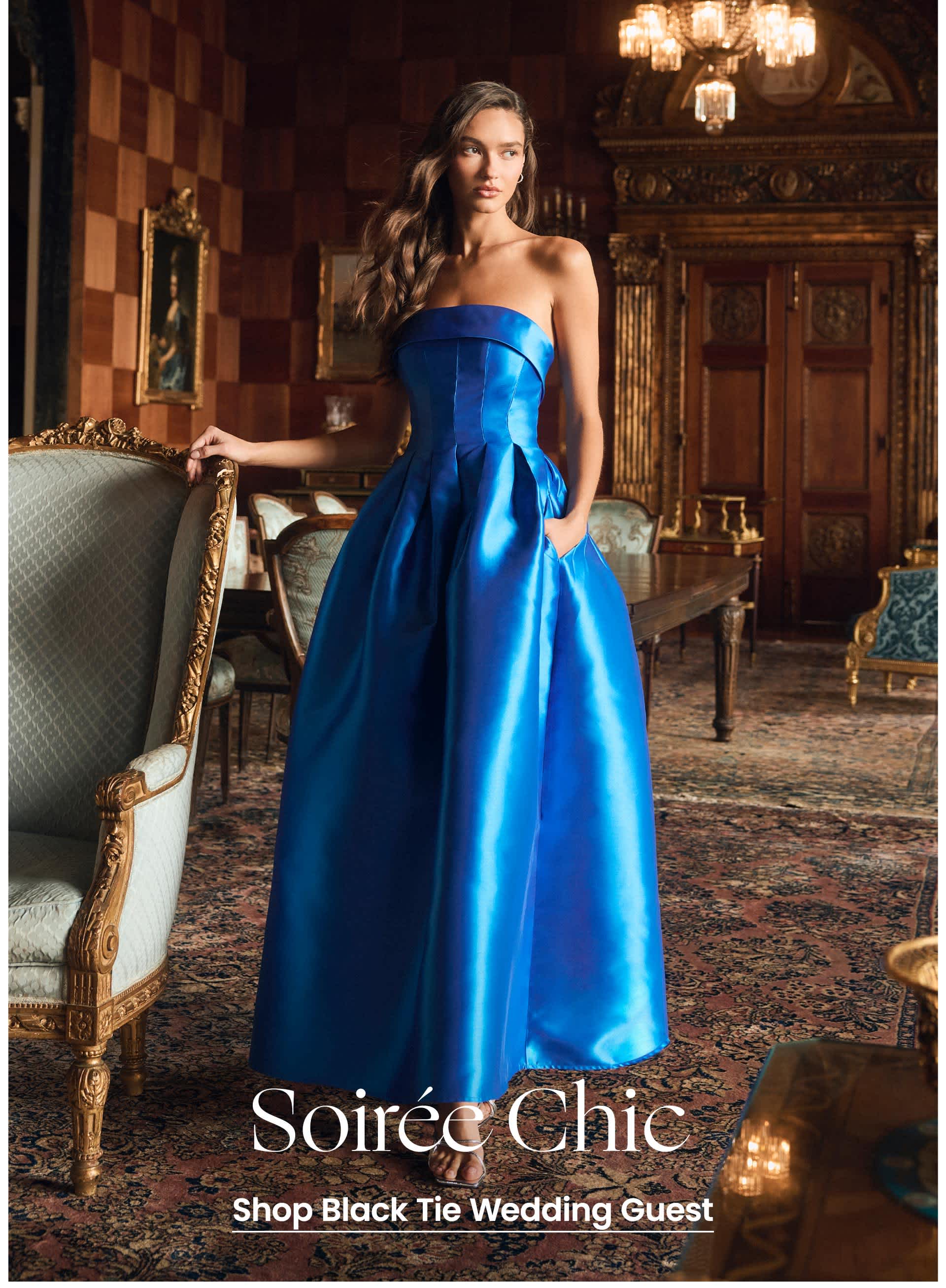 Black Tie Wedding Guest