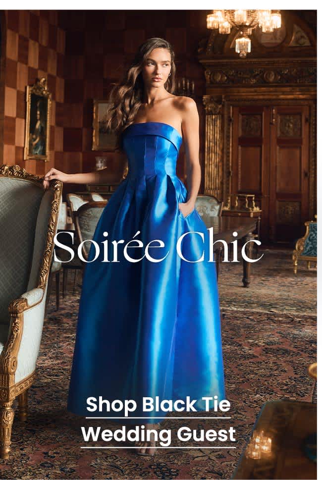 Black Tie Wedding Guest