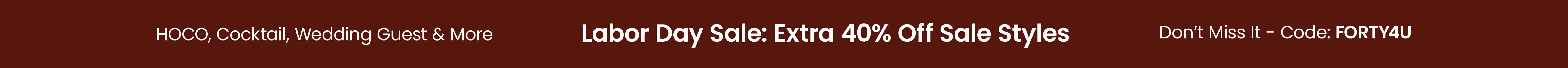 Extra 40% Off Sale Styles Ends Tonight